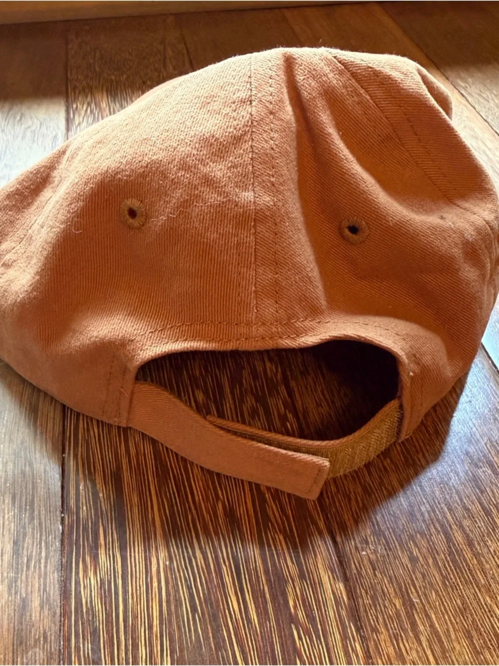 Zara Kids Classic Rust Cotton Baseball Cap One Size